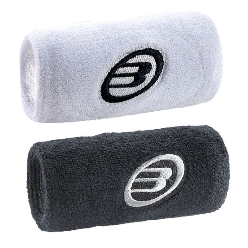 Muequeras Bullpadel BPMU254 Blanco Negro