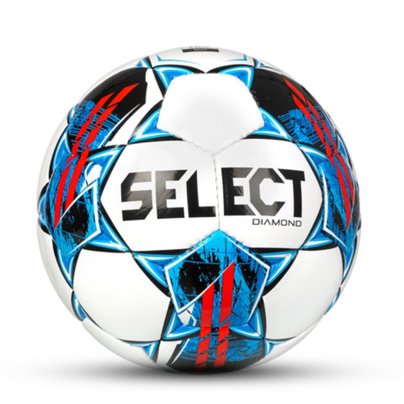 Select Diamond v22 Soccer Ball 4 White/Blue/Red