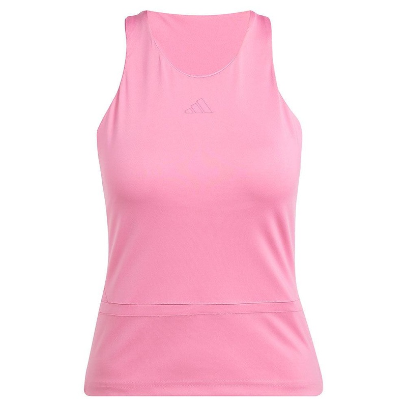 Women`s Climacool Mid Length Y Tennis Tank Pink Fusion