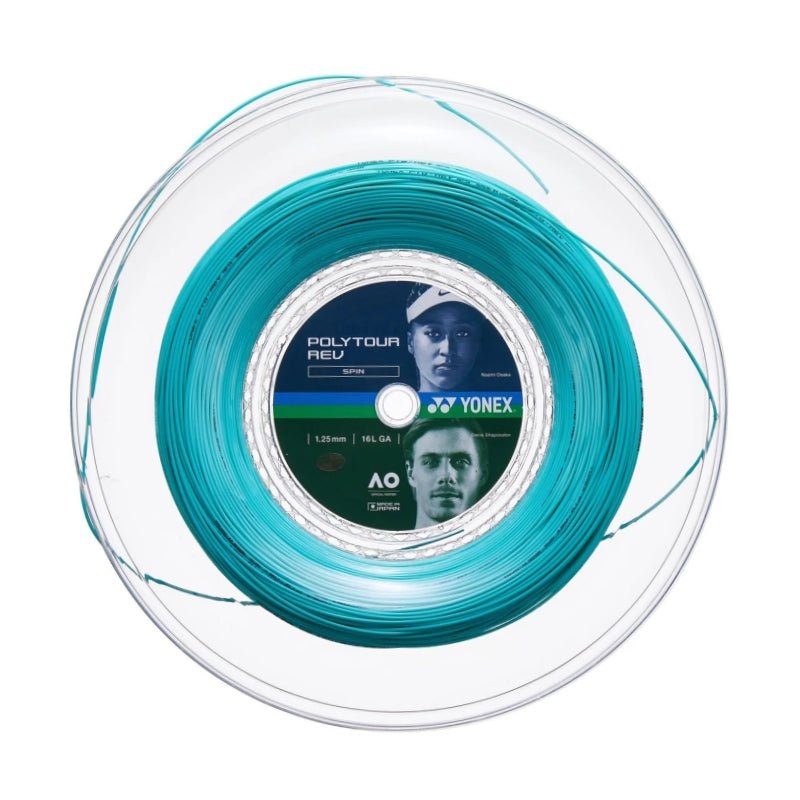 YONEX Poly Tour Rev 16L (1.25mm) Tennis String 200m Reel – Mint