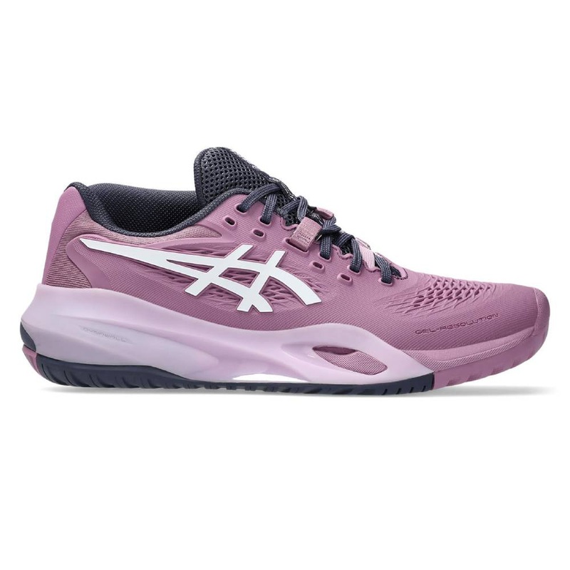 Asics Gel Resolution X Women’s Tennis Shoe (Ube/White)