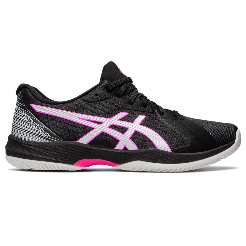 Asics Solution Swift FF Men’s Tennis Shoe (Black/Pink)
