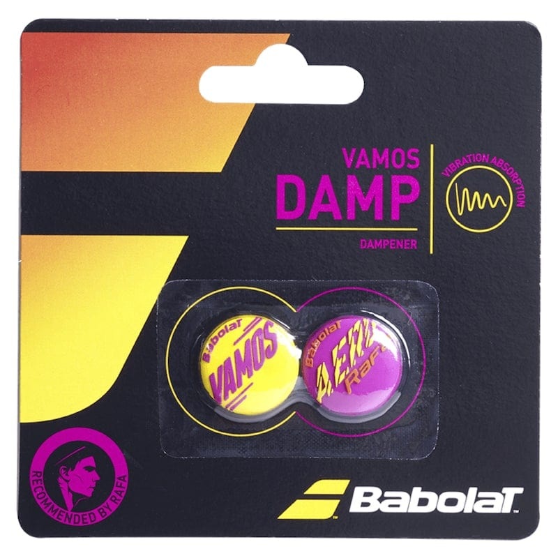 Babolat Rafa Vamos Dampener (2x) Yellow/Purple
