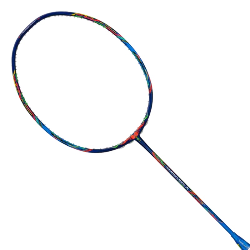 Hundred Aeroflash X Zoom 5U Badminton Racket – Navy/Blue/Orange Navy/Blue/Orange 5U6