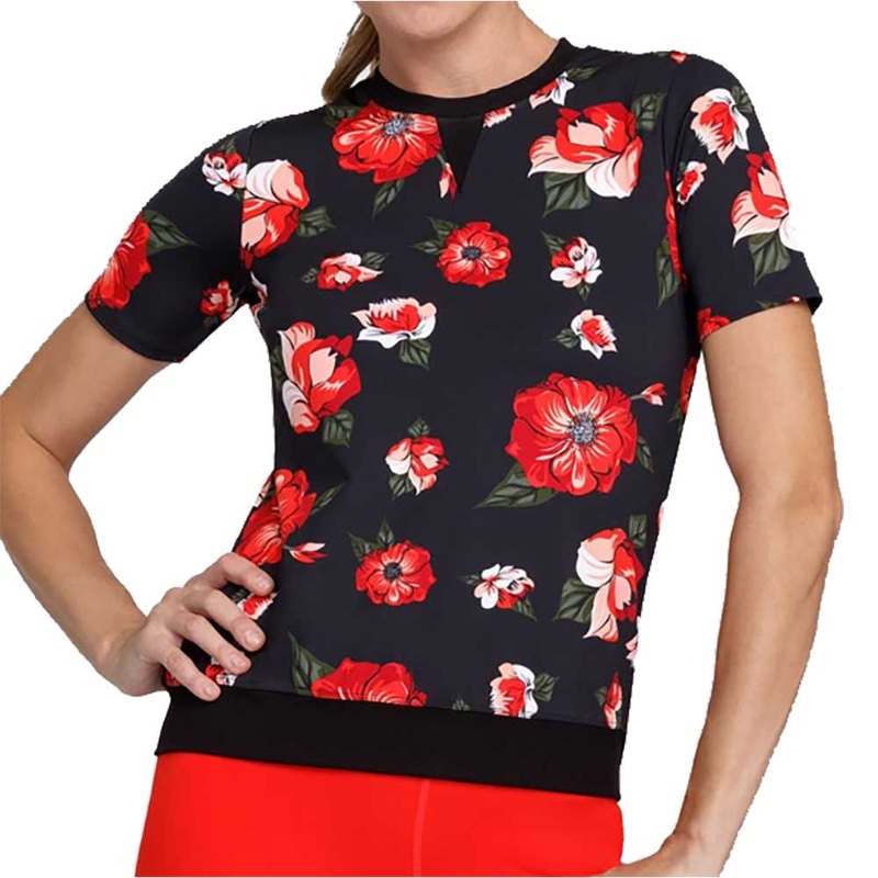 Tail California Dreams Florence Womens Short Sleeve Tennis Shirt
