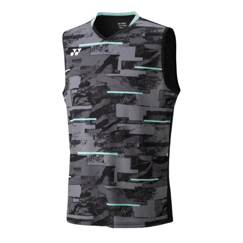 YONEX Men’s Sleeveless Top YM0035EX – Black ASIA M / EU S / US XS / JP M