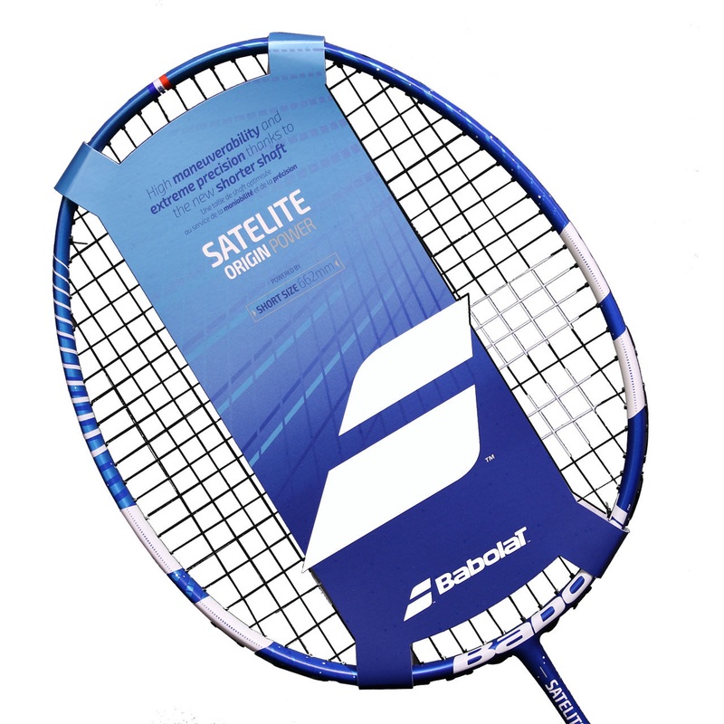 Babolat Satelite Origin Power 601407 Badminton Racket (Strung) Blue 4UG2