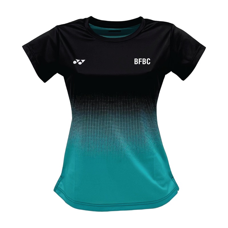 Beeston Field BC YTL5 Womens T-Shirt Turquoise/Black Turquoise/Black S
