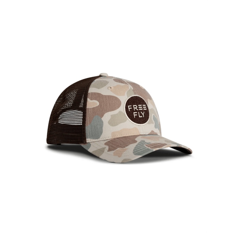 Freefly Youth Camo Trucker Hat