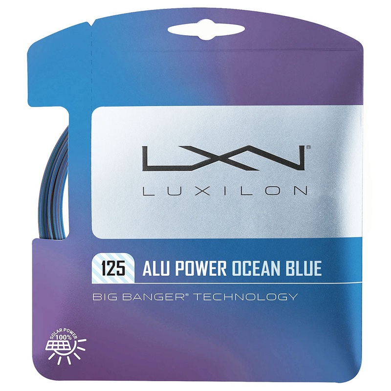 Luxilon ALU Power 16L/1.25 Tennis String (Ocean Blue)