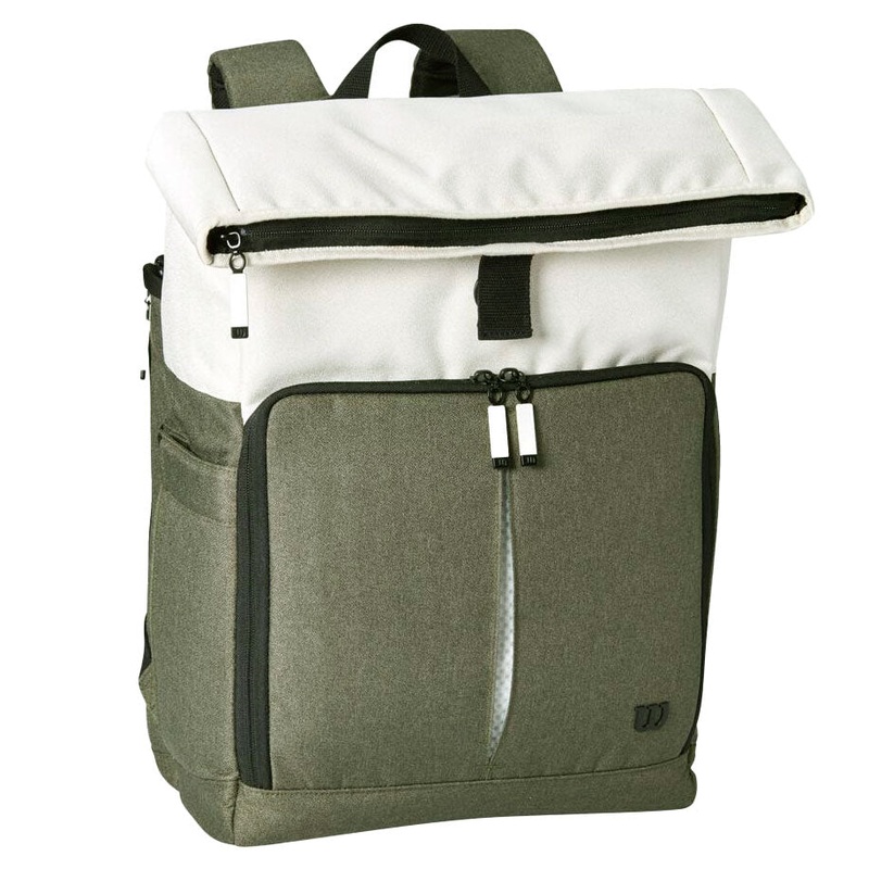Wilson Women’s Backpack Racquet Bag (Cream/Black/Forest)