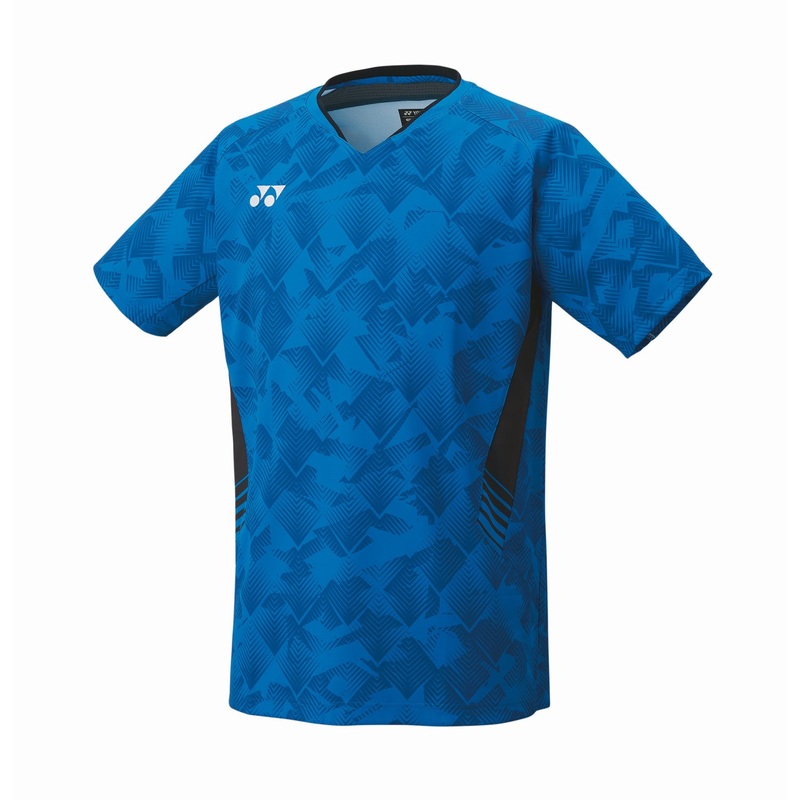 YONEX Men’s Game Shirt (Fit Style) 10656 Blue (002) S