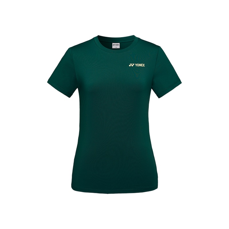 YONEX Women’s T-shirt 249TR006F DARK GREEN 85(XS)