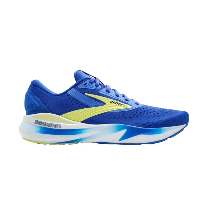 Brooks Adrenaline M GTS 24 110437 Cobalt/Neo Yellow/Peacoat UK 9.5