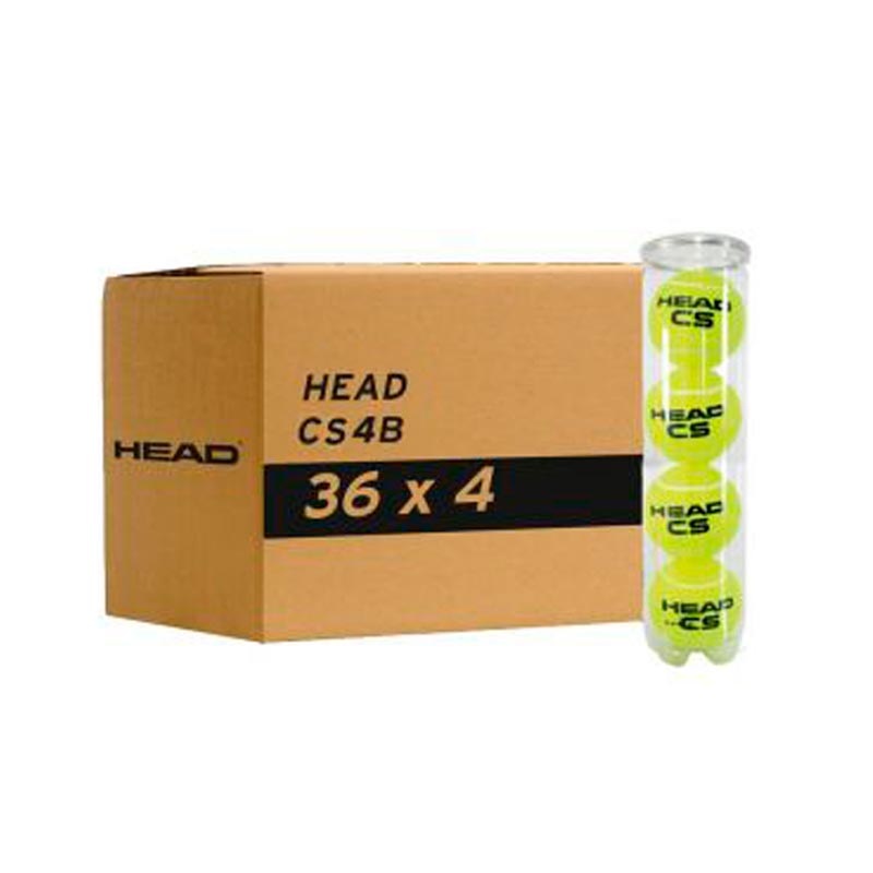 Cajon 144 Pelotas – 36 Botes de 4 uds – Head CS