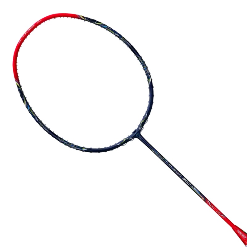 Hundred T-Fusion 300 5U Badminton Racket – Navy/Red Navy/Red 5U6