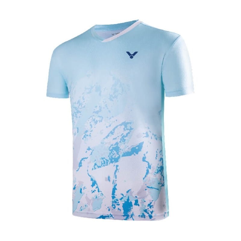 VICTOR Men’s Sports T-Shirt T-40019 M Light Blue S