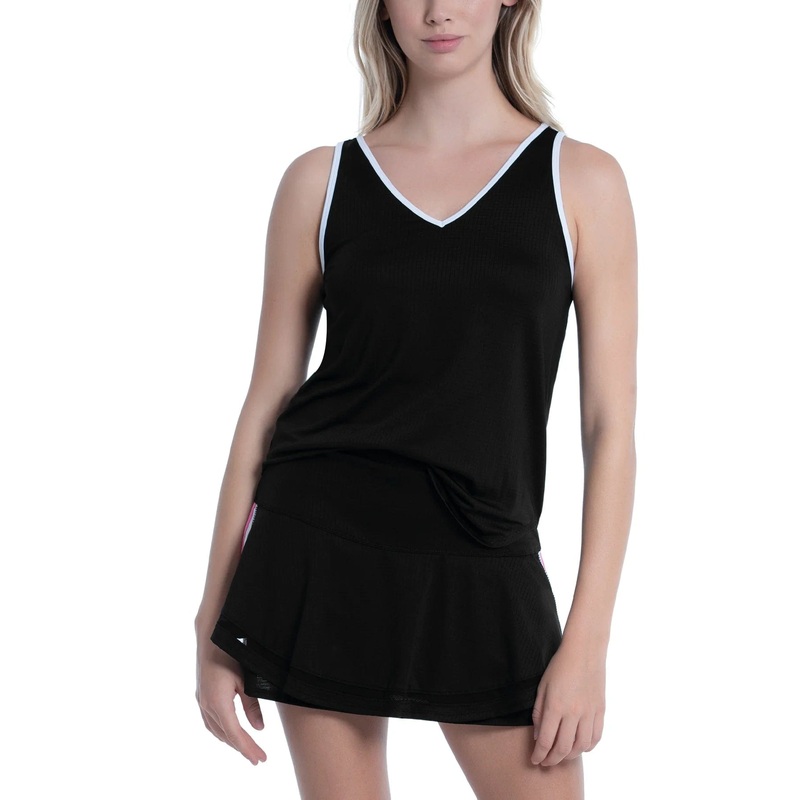 Women’s Lucky In Love Easy Breezy Tennis Tank Small