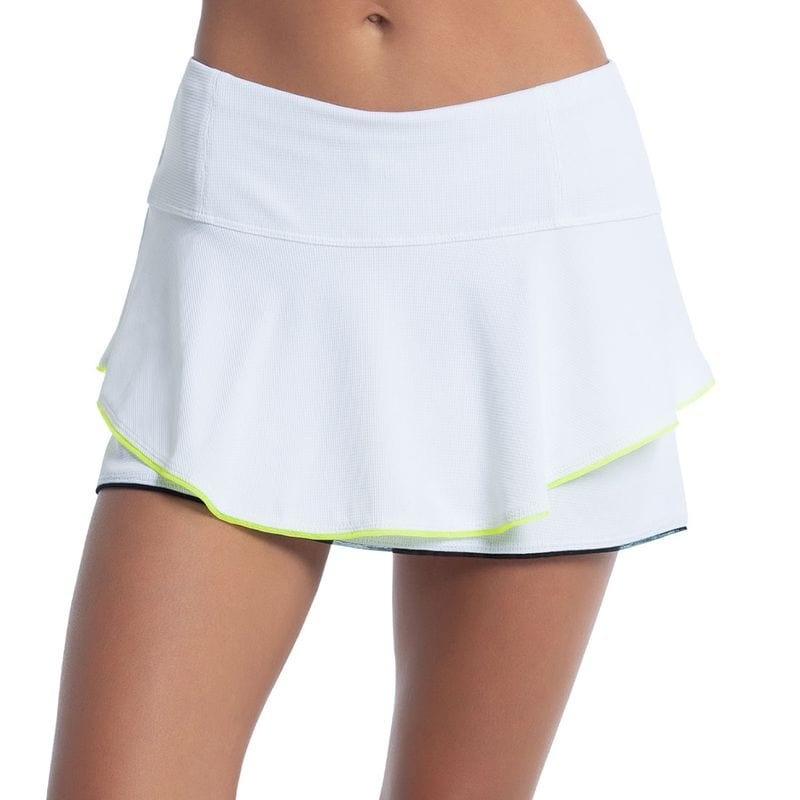 Women’s Lucky In Love Pique Flip Tennis Skirt Small