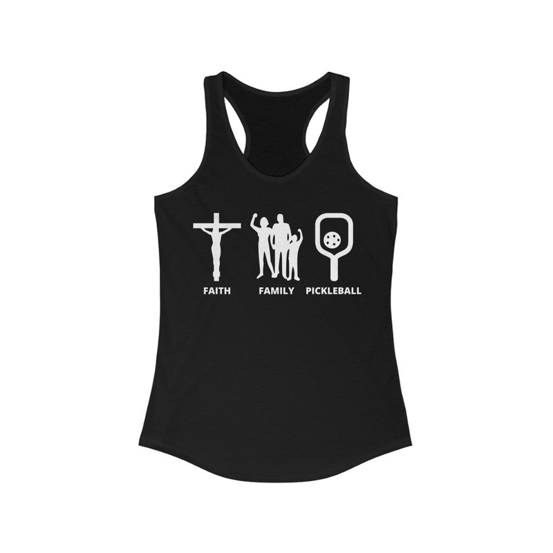 Women’s Tank – Faith Family Pickleball