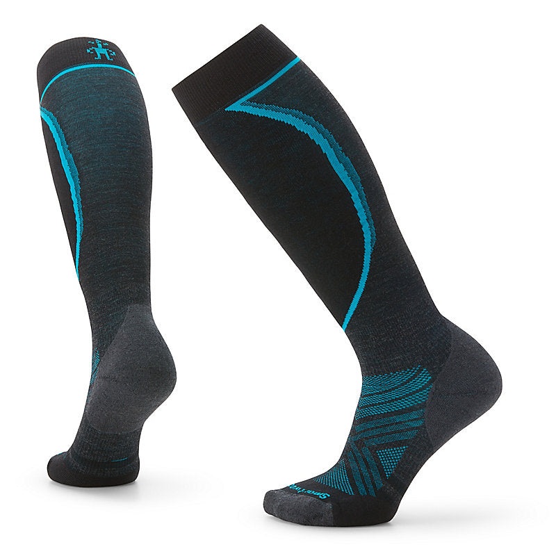 Smartwool Womens Ski Targeted Cushion Over The Calf Socks Bordeaux-590 Small