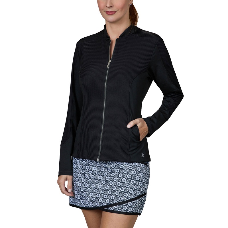 Sofibella UV Staples Womens Tennis Jacket