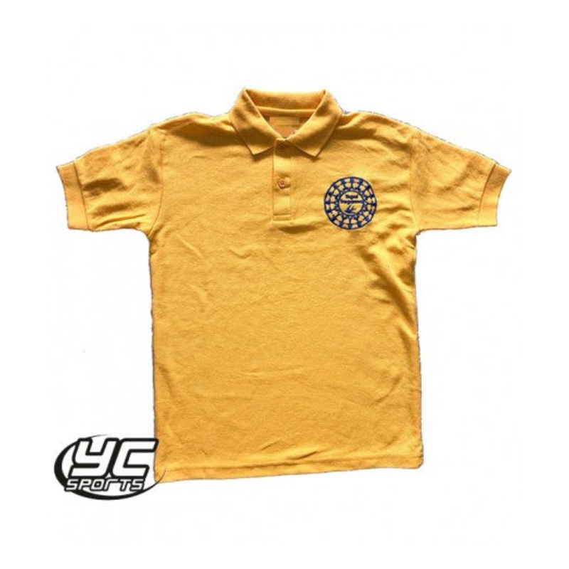 YSGOL TREGANNA POLO 2/3 Pure Gold