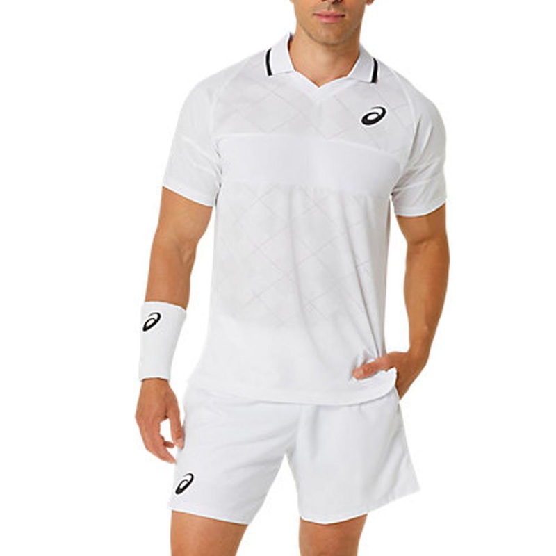 Men`s Match Actibreeze Tennis Polo Brilliant White