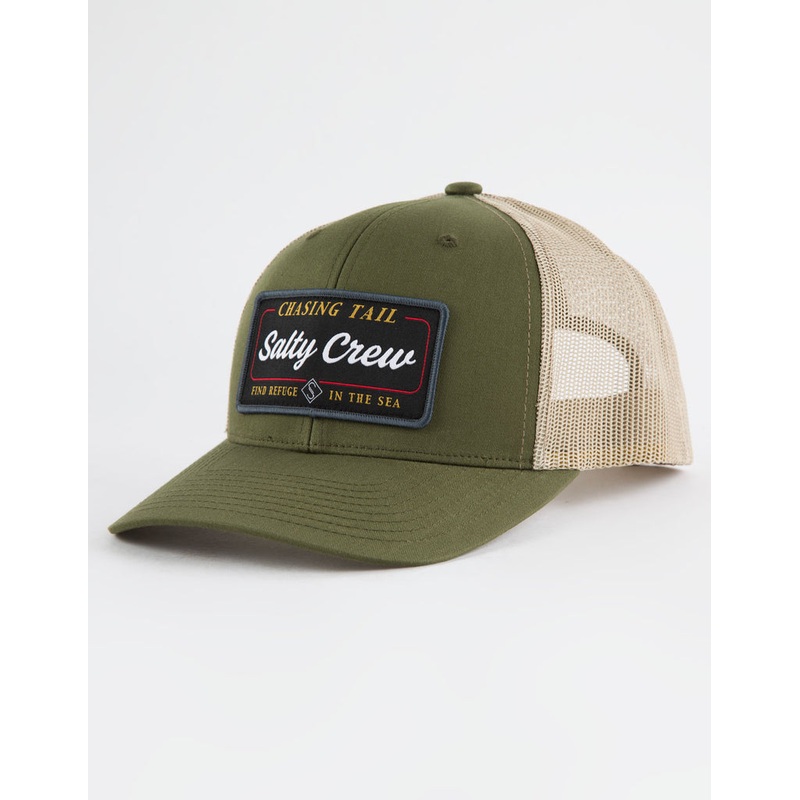 Salty Crew Marina Retro Trucker Hat Moss/Khaki