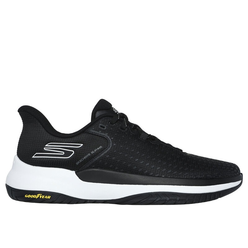 Skechers Slip-ins – Viper Court Pro Elite Men’s Pickleball Sneakers – Black – 246100/BKW