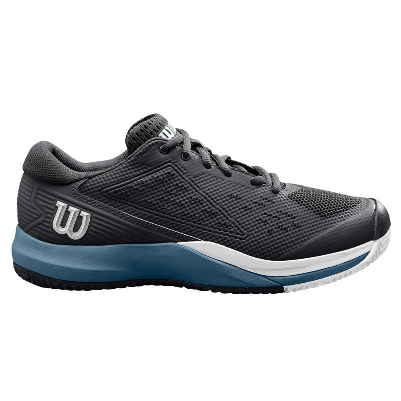 Wilson Men’s Rush Pro Ace Tennis Shoes Black Blue