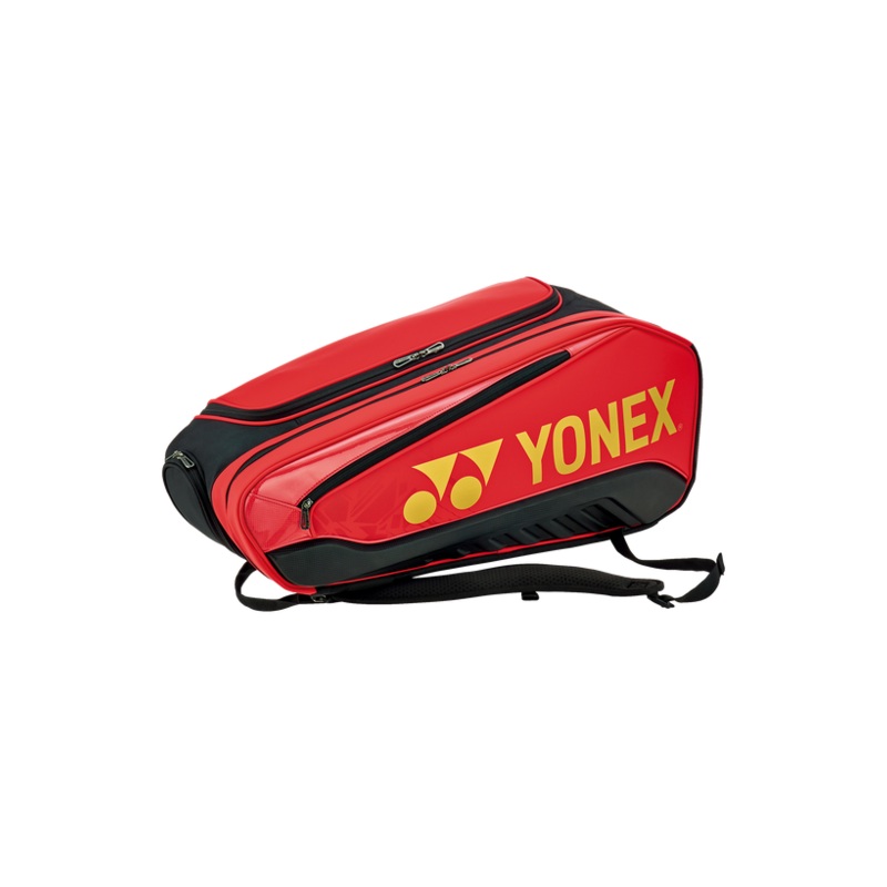 Yonex 2025 Expert 6-Pack Racquet Bag [Red/Black]