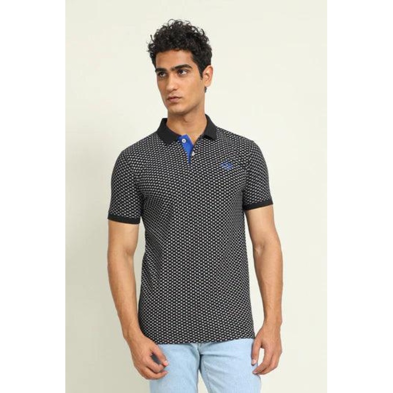 Black CGR Printed Polo S