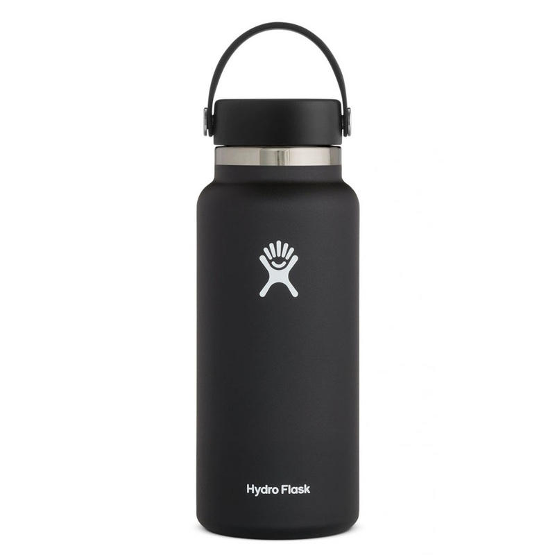Hydro Flask 32oz Wide Mouth 2.0 with Flex Cap Black