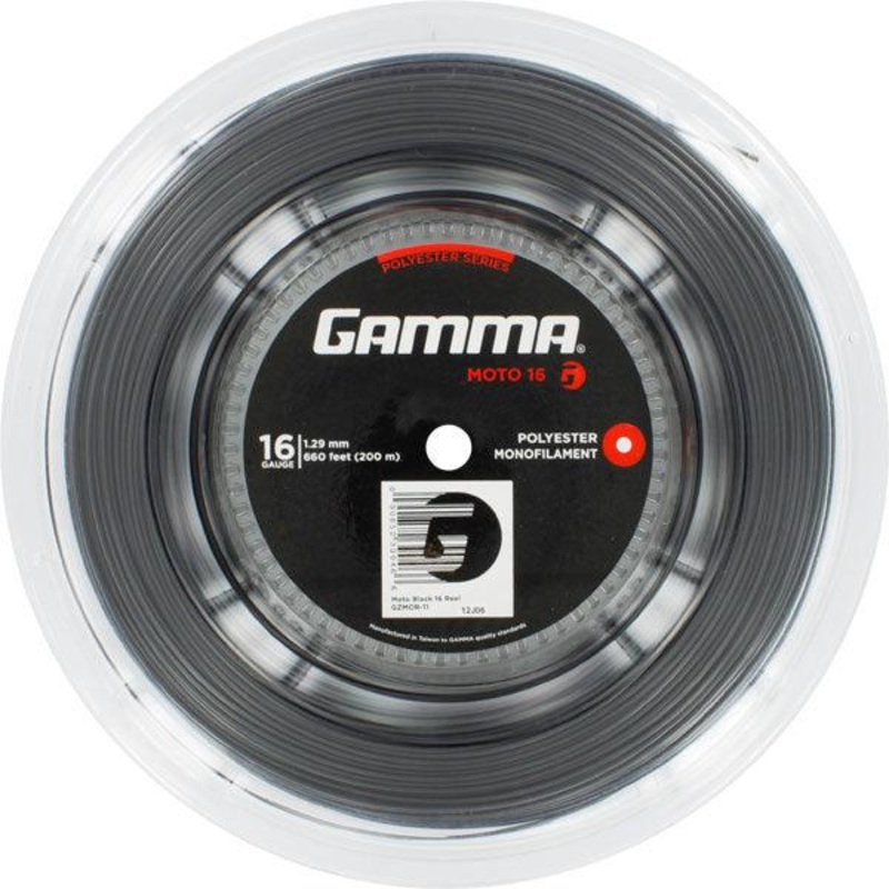 Moto 16G Tennis String Reel Black