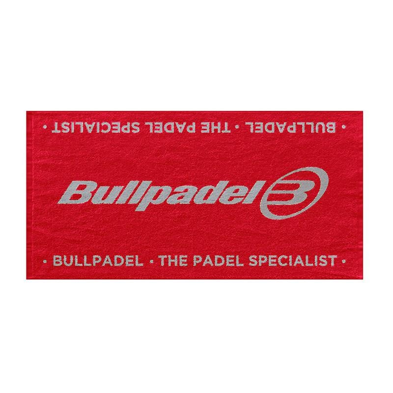 Toalla Bullpadel 100×50 Rojo