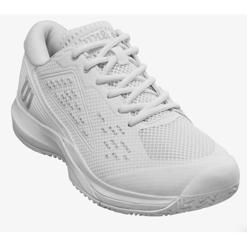 Wilson Rush Pro Ace Ladies Tennis Shoes [White/White/White]