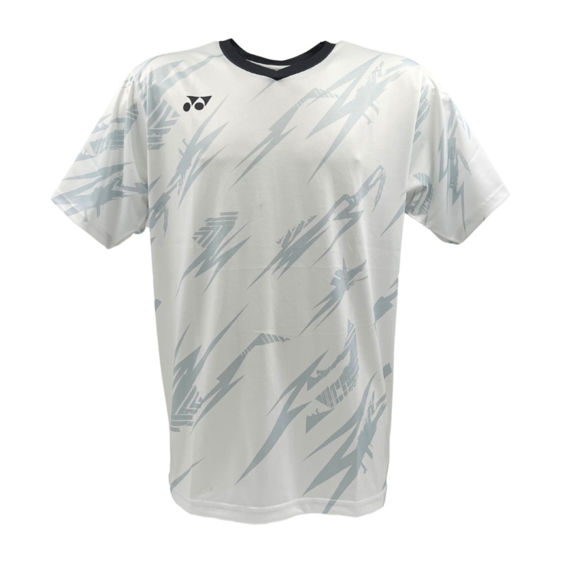 Yonex YTM8 T-Shirt Mens (White/Charcoal) White/Charcoal S