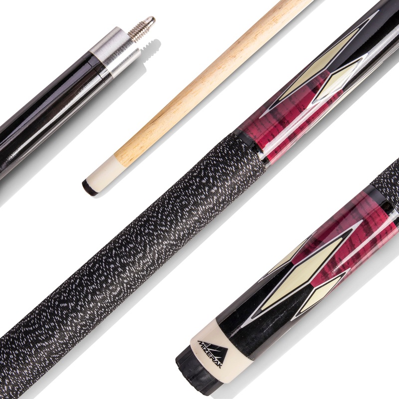 57″ Premium Two-Piece Hardwood Cue – Pink