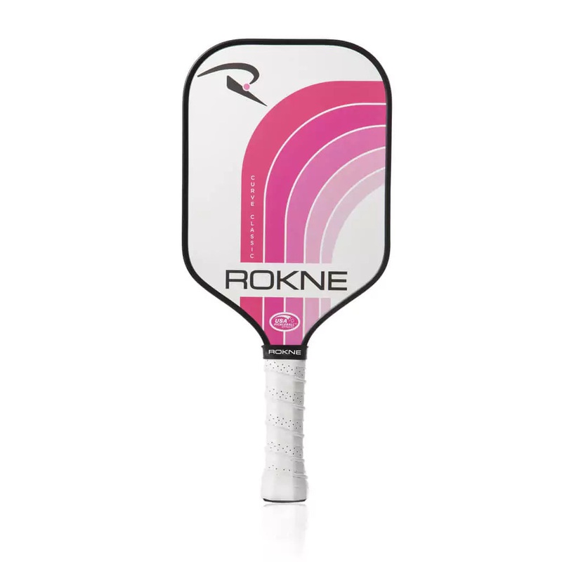 Rokne Curve Classic BUBBLEGUM Pickleball Paddle