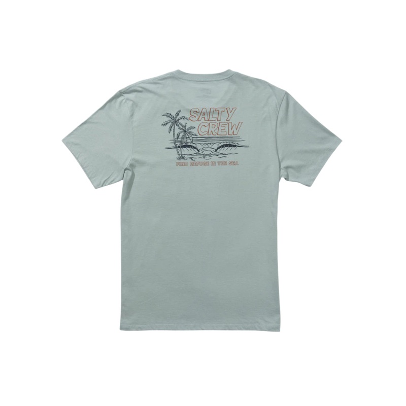Salty Crew Men’s A Frame SS Tee Mackerel Small