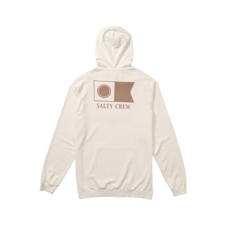 Salty Crew Men’s Flagship Hooded Fleece Sweatshirt Salt Small