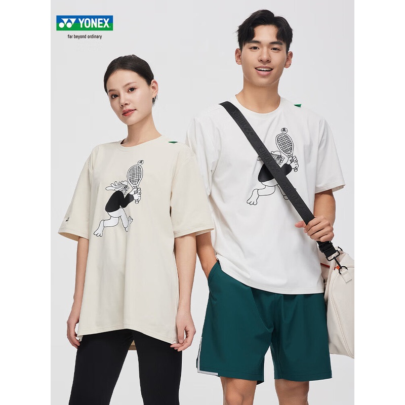 YONEX UNI Sports T-Shirt 115444BCR Off-white (200) S