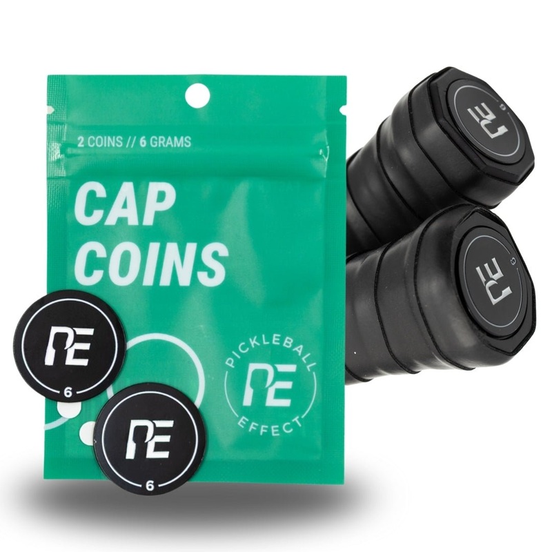 Cap Coins for Pickleball Paddle – 6g, 9g, 12g Balance Weights