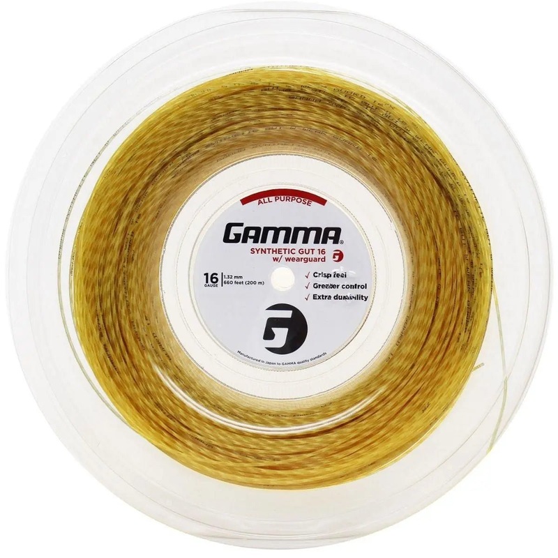 Gamma Synthetic Gut Wearguard 16 String – 660 ft Reel