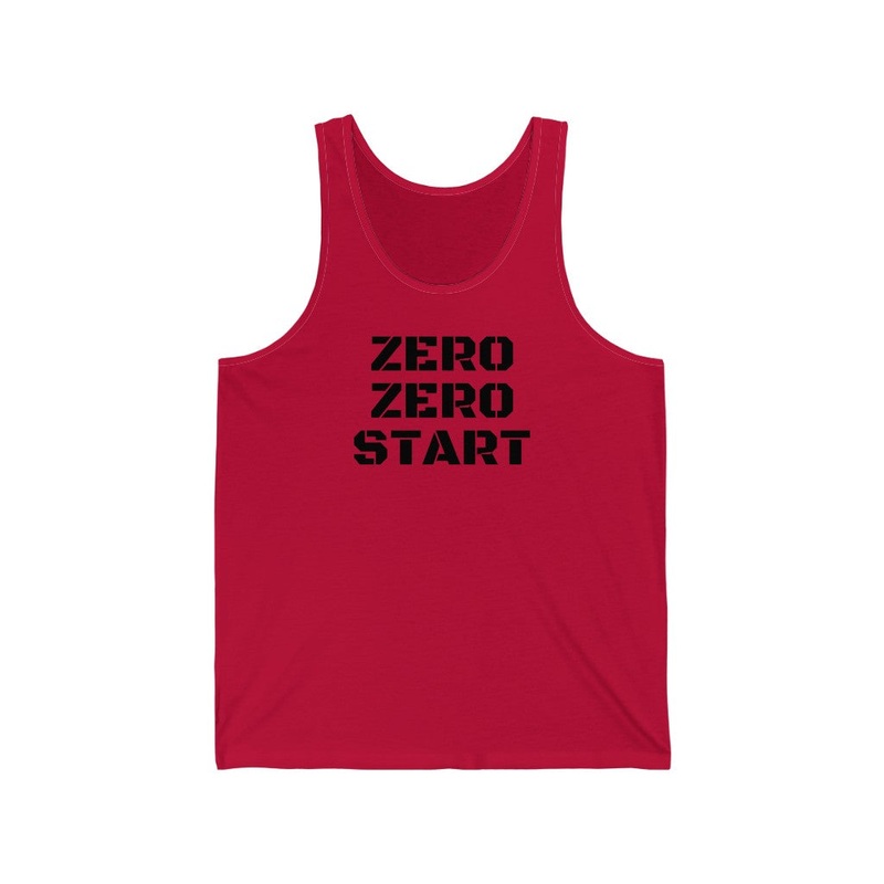 Men’s Tank – Zero Zero Start