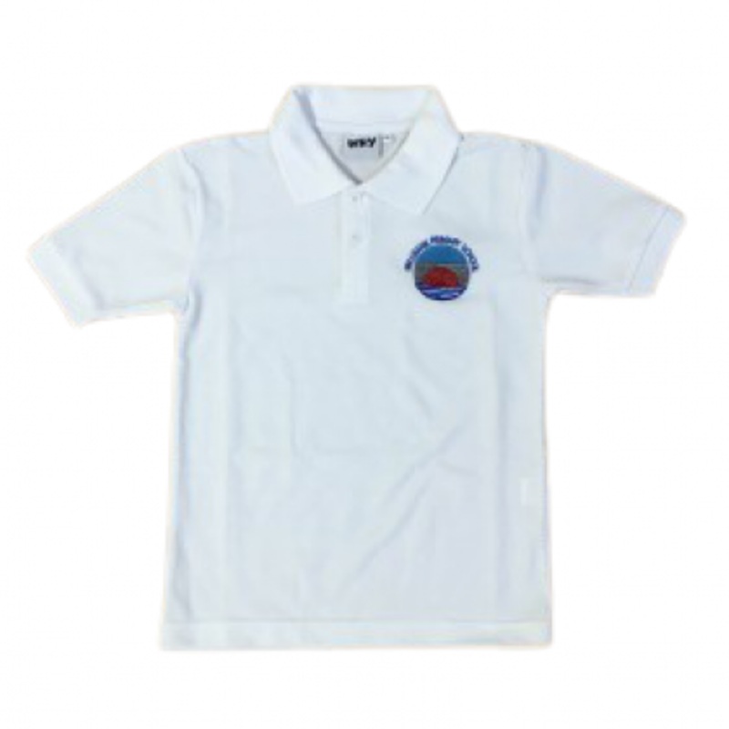 Millbank Primary School Polo (White) 2/3 WHITE