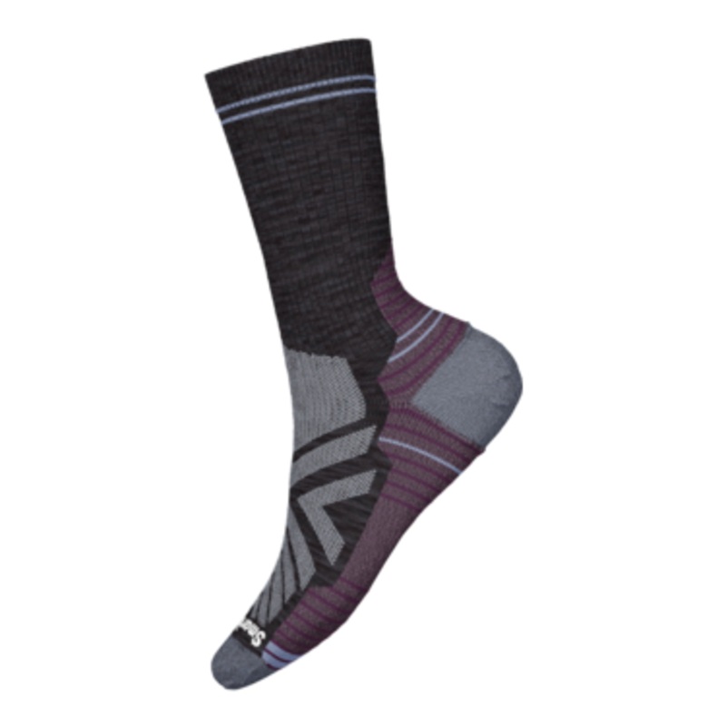 Smartwool Womens Hike Light Cushion Crew Socks Charcoal-003 Small