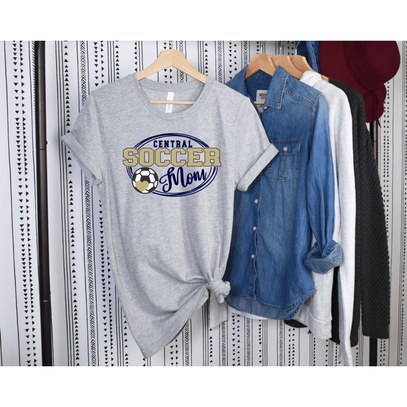 Thomas County Central Soccer Mom Short Sleeve Shirt