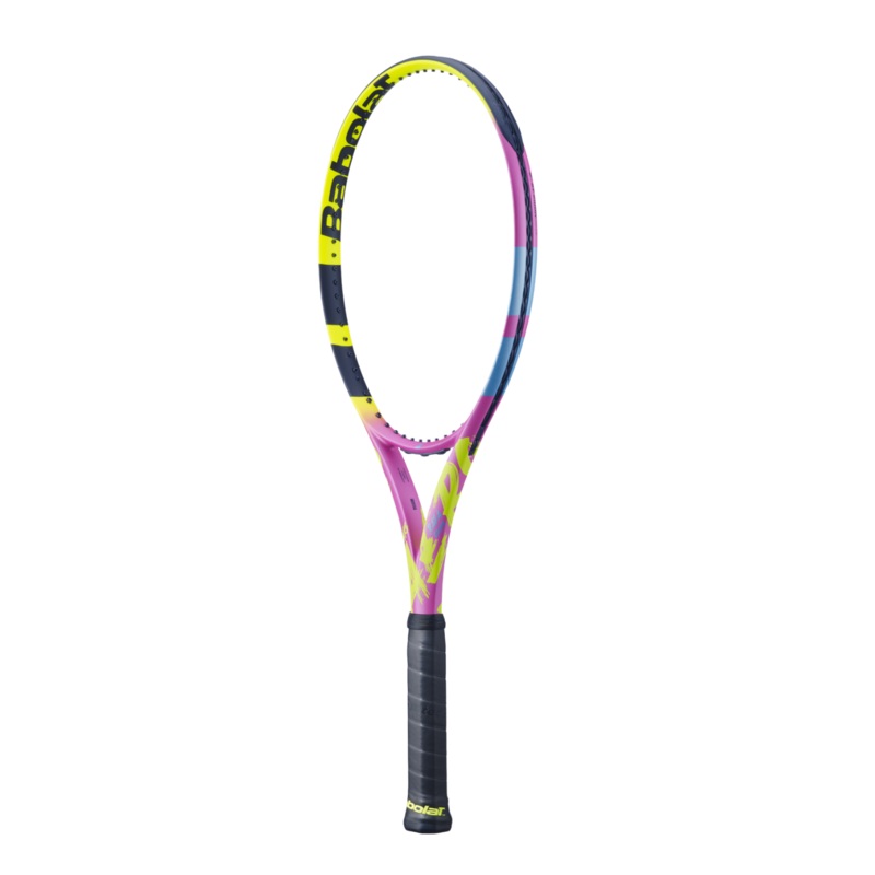 Babolat Pure Aero Rafa Origin 100 317g Unstrung Tennis Racket 371 Jaune/Rose/Bleu G2